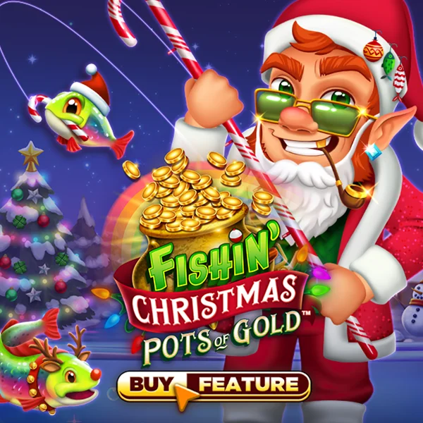 Microgaming : Fishin Christmas Pots of Gold - AUTOCUAN777
